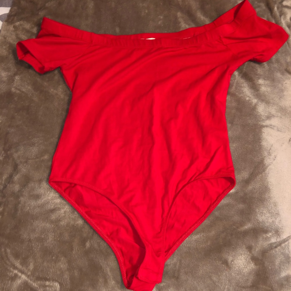 Off the shoulder bodysuit